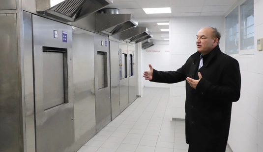 Központi Kórház Központi sterilizáló átalakítása, felújítása 