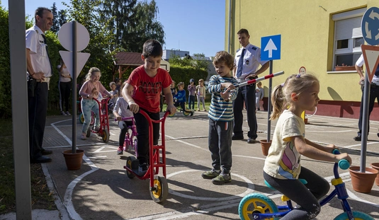 KRESZ Park létesült a Miskolci Görög katolikus Óvodában 