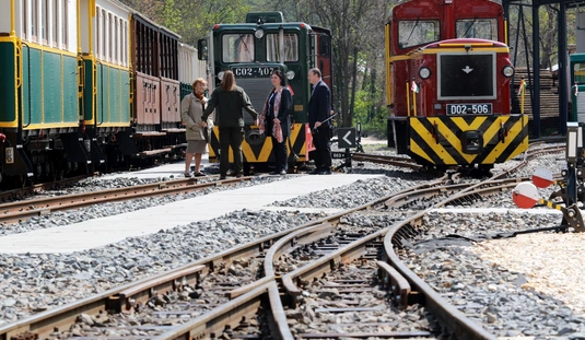Átadták a megújult Lillafüredi Állami Erdei Kisvasutat 