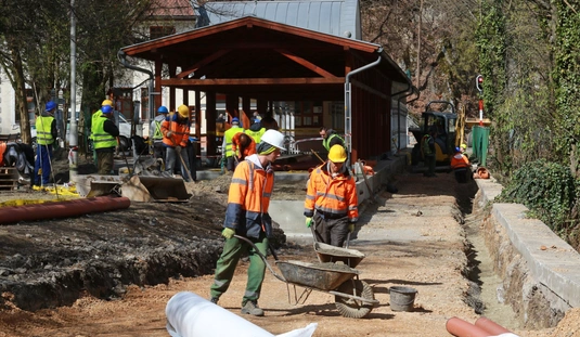 Lillafüredre ért a kisvasút pályarekonstrukciója 