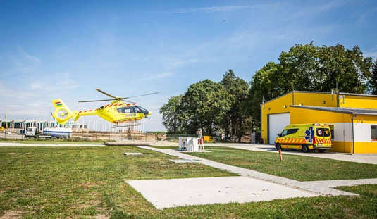 Átadták az új légimentő bázist  