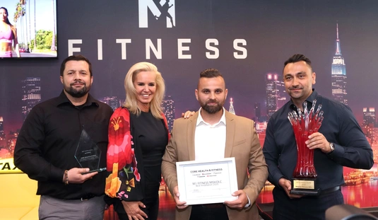 M1 Fitness díjátadó 