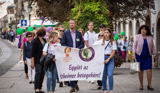 Miskolci Alzheimer séta 