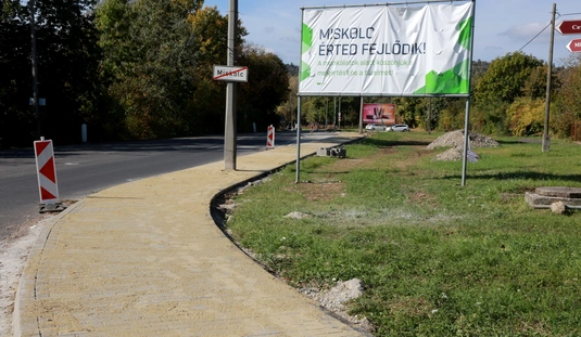 Miskolc érted fejlődik: Útfejlesztések Miskolctapolcán és környékén 