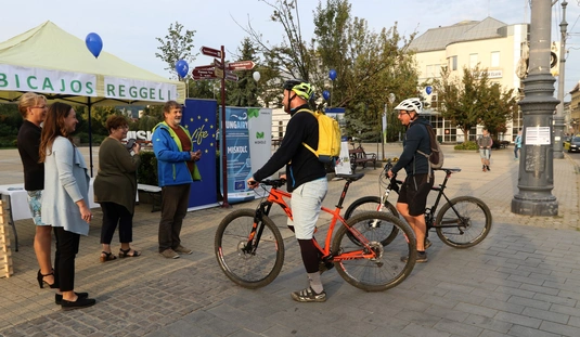Eljutási versennyel indult a Mobilitási Hét 