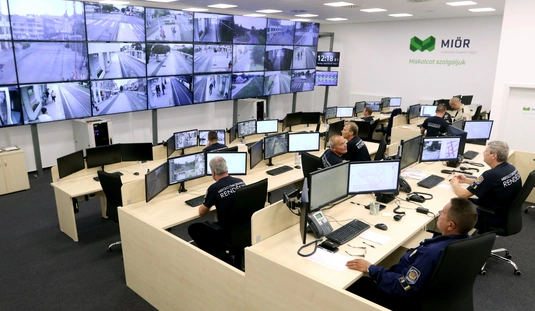 Operatív Műveleti Központ átadója 