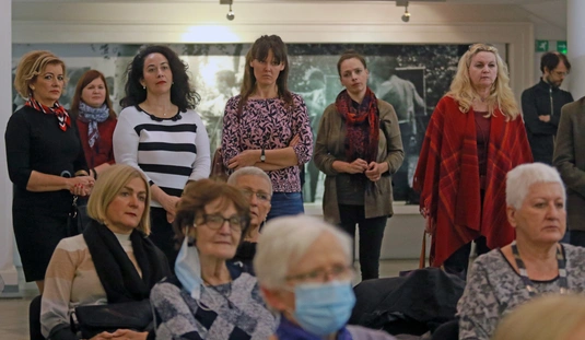 100 éves a Miskolci Művésztelep című kiállítás megnyitója 