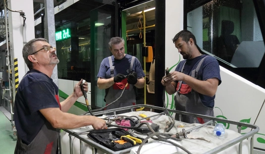 Üzemzavar elhárítás villámcsapás után az MVK-nál 