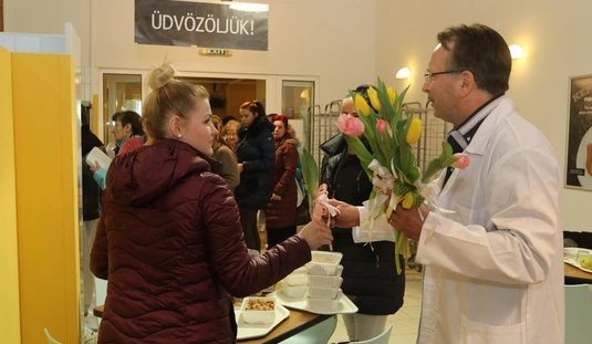 Nőnap a megyei kórházban 