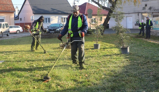 Városgazda: Őszi nagytakarítás és virágosítás Hejőcsabán 