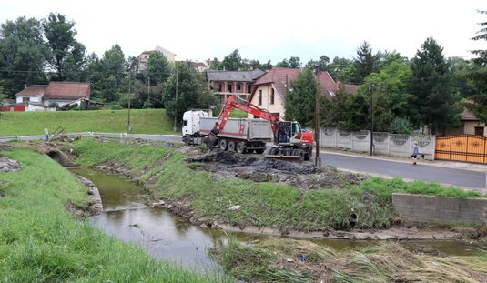 Rendezik a Pece-patak medrét 