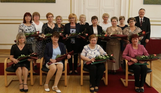 A pedagógusokat köszöntötték a városházán 