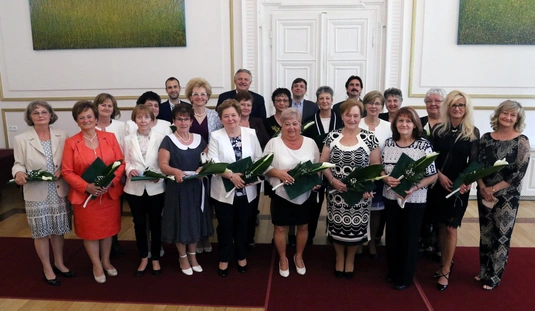 Pedagógus Szolgálati Emlékérmek átadása 