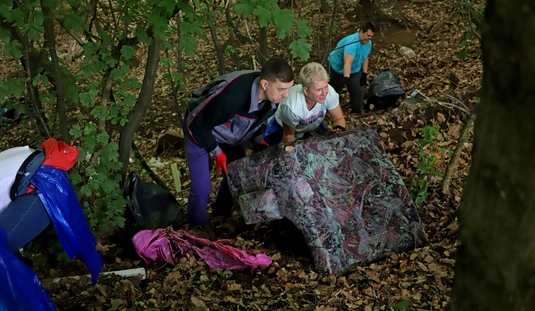 Szemétszedés Perecesen 