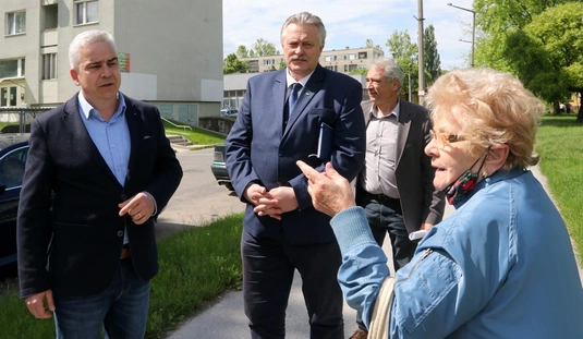 Választókerületi bejárás Veres Pál polgármesterrel 