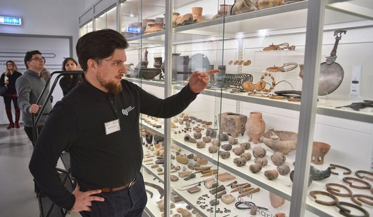 Régészeti Látványraktár átadó 