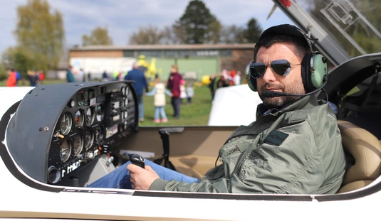 Repülőtér búcsúztató - utolsó családi sétarepülő hétvége 