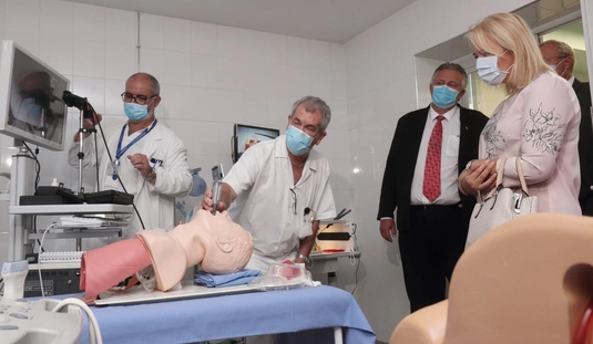 SKILL-labor átadása a megyei kórházban 