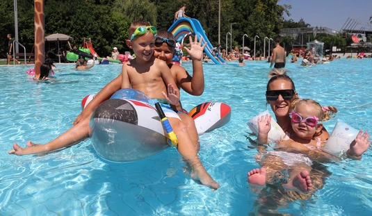 Strandolás Miskolctapolcán 