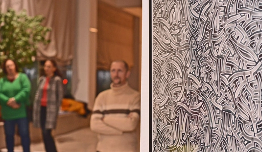  Szeszák Ádám – Írok egy mintát c. kiállításának megnyitója 