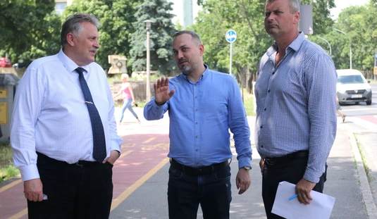 Választókerületi bejárás Veres Pál polgármesterrel 