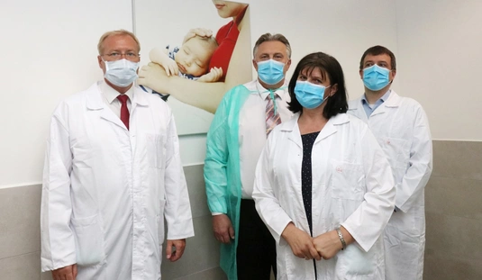 Bejárás a megyei kórház szülészetén 