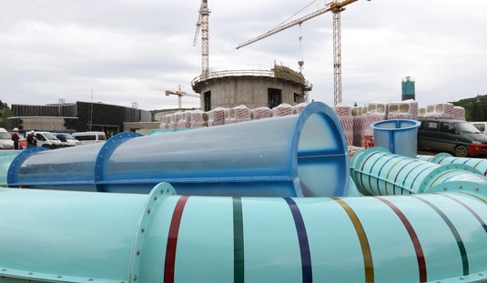 Épül a fürdőkomplexum Miskolctapolcán 