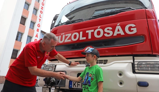 Családi nap a tűzoltóságon 