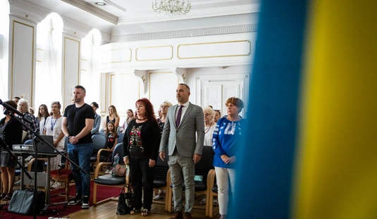 Ukrajna Függetlenségi napja a Városházán 