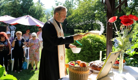 Úrszínváltozás -  tradícionális ukrán egyházi ünnepség 
