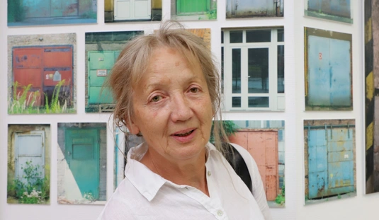 Varga Éva kiállítás megnyitója a Művészetek Házában 