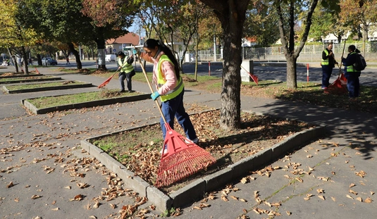 A Városgazda őszi nagytakarítása 