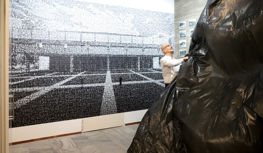 Emlék fotófal átadása a Vasas Szerszámközpontban 