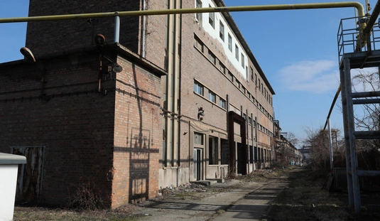 A vasgyári iparterület 