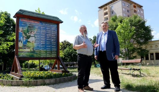 Választókerületi bejárás Veres Pál polgármesterrel 