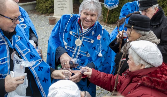 A Vince vessző megszentelése 
