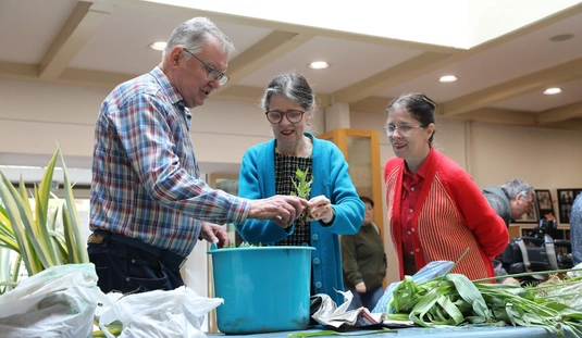Virágbörzét rendezett a Kocsis Pál Kertbarát Kör 