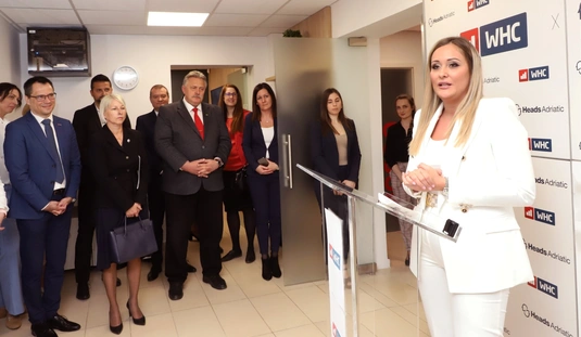 A WHC csoport új írdodájának megnyitója 