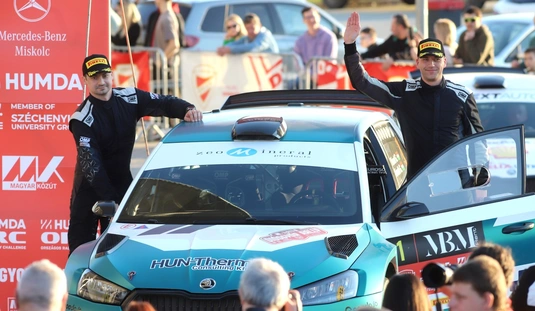 Diósgyőr Rally ünnepélyes rajtceremónia 