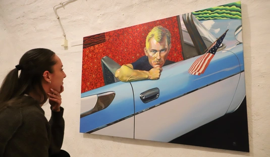 Drozsnyik István és Fazakas -Koszta Tibor kiállítása a Színészmúzeumban 