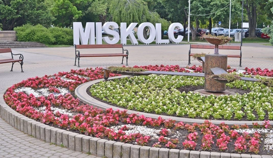 Virágosítás a belvárosban