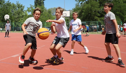 Lions 3x3 kosárlabdashow az egyetemen