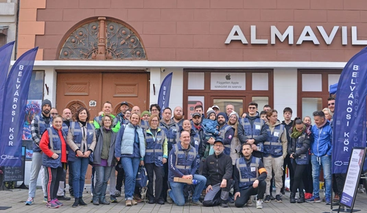 Belvárosi kapualj festés