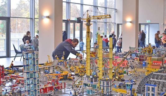 LEGO-kiállítás a Miskolci Egyetemen. Fotó: Osztie Tibor