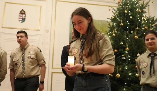 Cserkészkarácsony Miskolcon. Fotó: Juhász Ákos