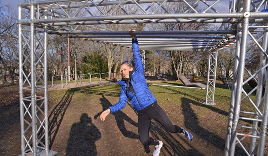 Startra kész a Spartan pálya Miskolcon. Fotó: Osztie Tibor