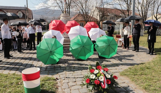 Március 15-ei ünnepség Diósgyőrben