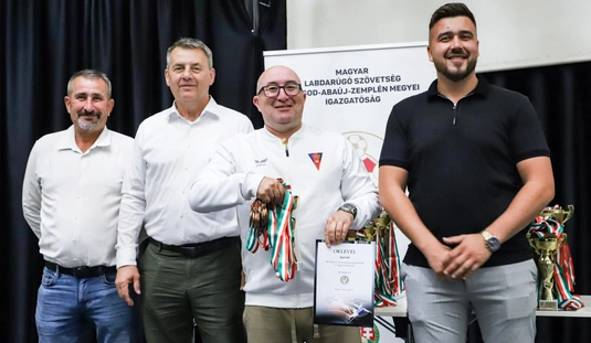 MLSZ vármegyei éremátadó ünnepség
