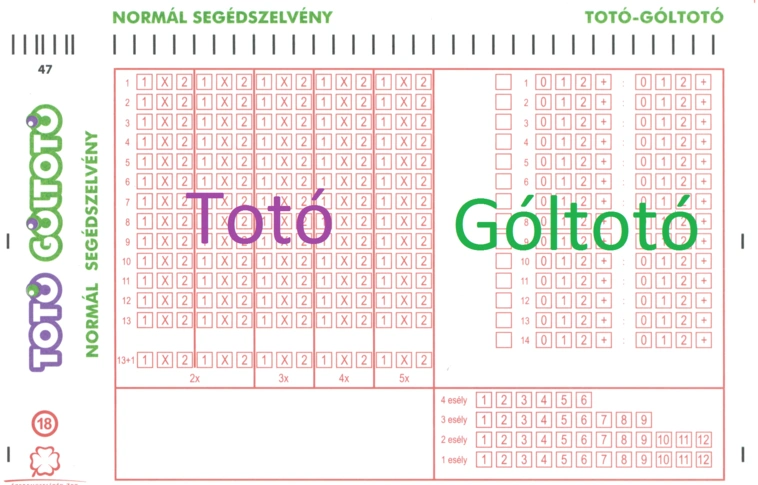 TOTÓ-eredmények