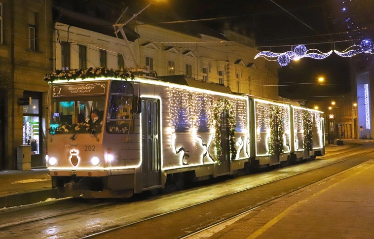 adventi villamos 2024